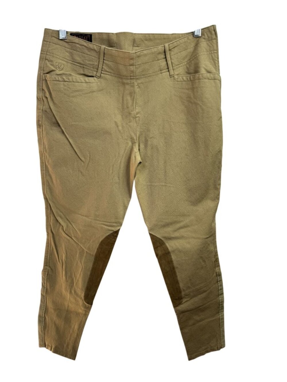 Ariat Womens Tan Riding Breeches Stretch size 34L Equestrian Horse Back Riding